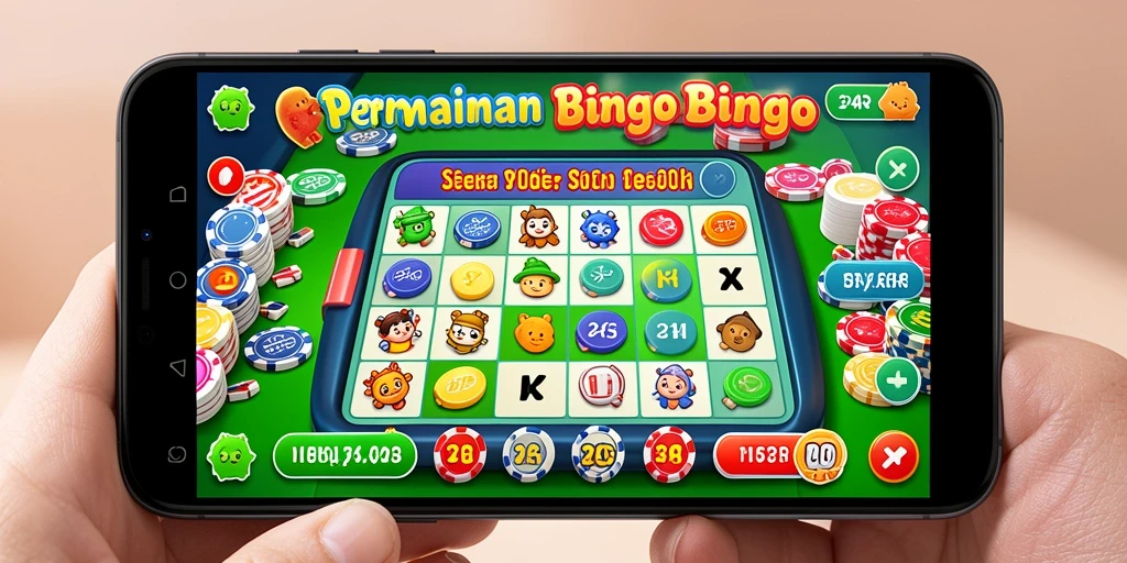Screenshot 34R menunjukkan pemain menikmati pengalaman Bingo yang seru.