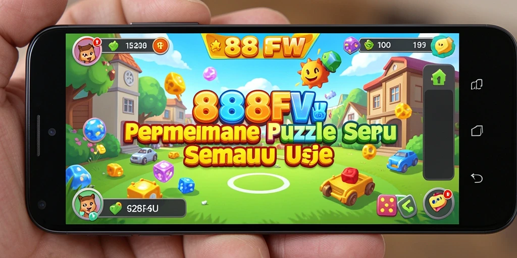 Menampilkan gameplay puzzle menarik di 888FW.