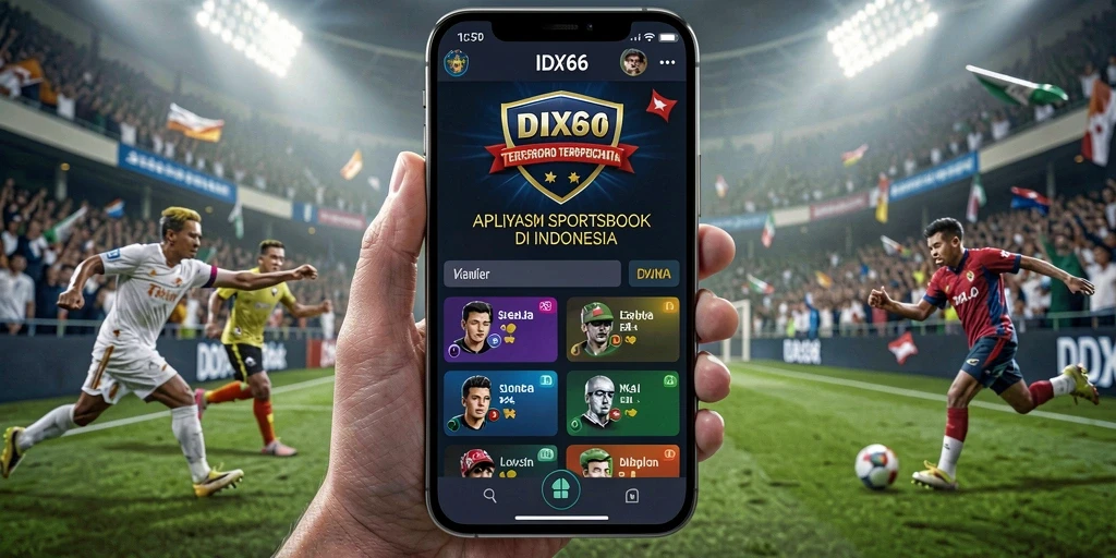 Tampilan gameplay menarik dari aplikasi Sportsbook IDX66.