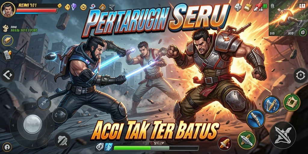 Tangkap momen aksi seru dalam gameplay REMI101 yang menegangkan.