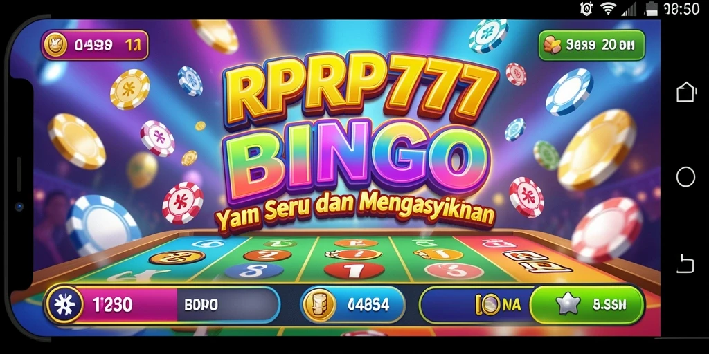 Screenshot gameplay RPRP777 yang menunjukkan keseruan Bingo.